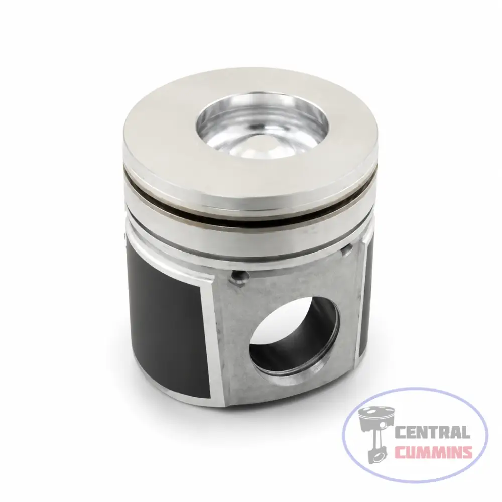 پیستون موتور کامینز 6BT شماره فنی 3926631 با آلیاژ آلومینیوم تقویت‌شده و شیارهای رینگ استاندارد