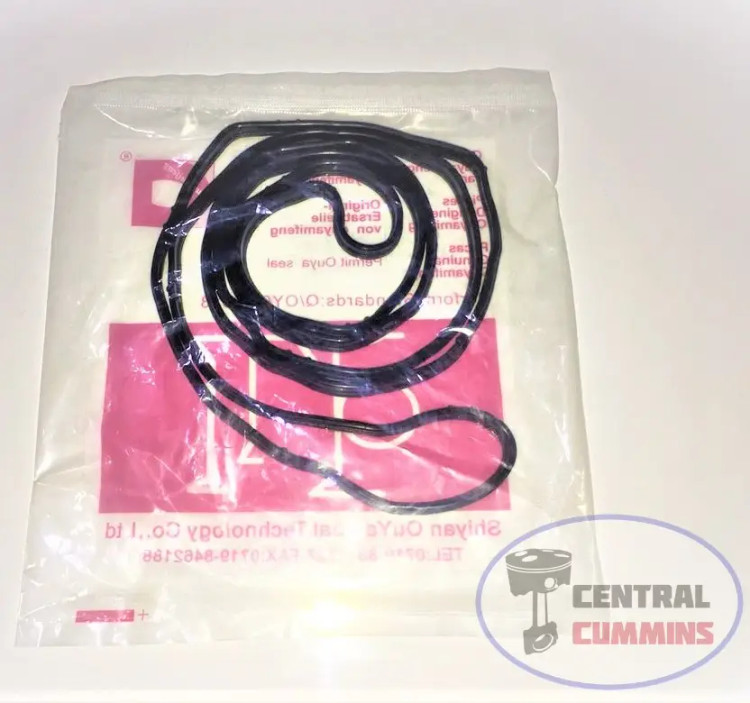 واشر محفظه اسبک یا اورینگ درب قالپاق موتور کامینز QSB6.7 شماره فنی 4899231- پشت بسته