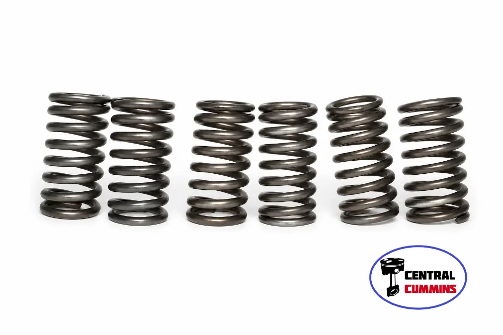 ست فنر سوپاپ فولادی موتور دیزلی کامینز 6BT 4BT و کوماتسو 102 با عملیات حرارتی استاندارد